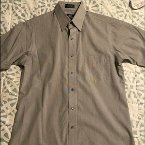 Stafford button down men’s shirt grey size 15